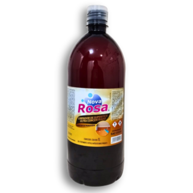 Limpador De Superfície Ultra Concentrado Frescor De Primavera 1L Nova Rosa
